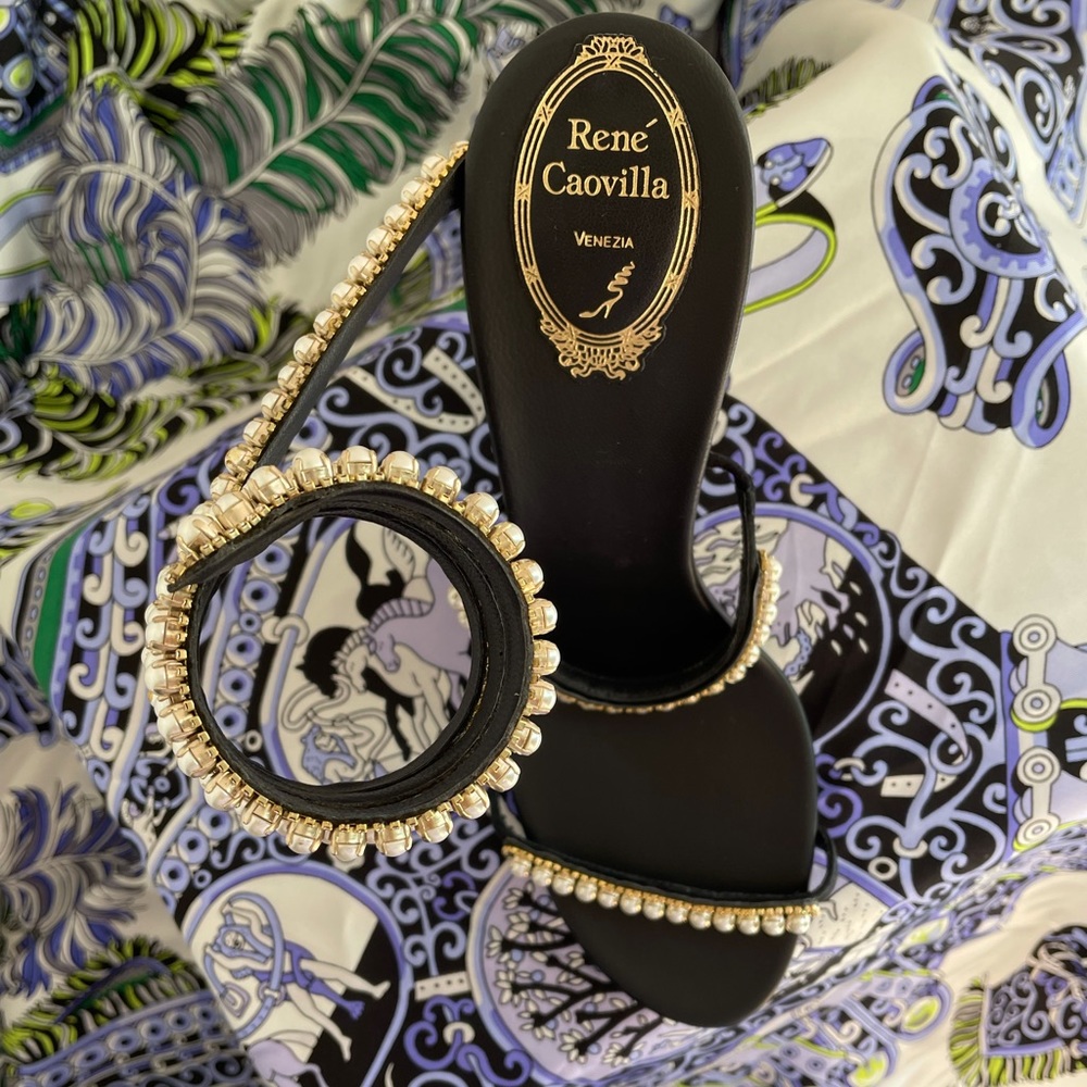 Limited edition brand new Rene Caovilla shoes